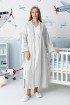 Ekru Renkli, Dantel Detaylı, Uzun Kollu Lüks Erdeniz 2305 Jakarlı Sabahlıklı Lohusa - Hamile Pijama Takımı Ekru Renkli, Dantel Detaylı, Uzun Kollu Lüks Erdeniz 2305 Jakarlı Sabahlıklı Lohusa - Hamile Pijama Takımı