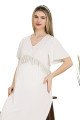 Ekru Renkli Dantel Detaylı 33401 Lohusa/Hamile Gecelik - Kolay Emzirme | Lohusa-Sepeti.com Ekru Renkli Dantel Detaylı 33401 Lohusa/Hamile Gecelik - Kolay Emzirme | Lohusa-Sepeti.com