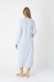 Mavi Renkli Dantel Detaylı 2310 Lohusa/Hamile Gecelik Takım - Kolay Emzirme | Lohusa-Sepeti.com Mavi Renkli Dantel Detaylı Uzun kollu 2310 Lohusa/Hamile Gecelik Takım - Kolay Emzirme | Lohusa-Sepeti.com