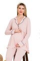 Bebe Pembe Renkli Gömlek Yakalı, 33202, 2li Lohusa Hamile Pijama Takımı | Lohusa-Sepeti.com Bebe Pembe Renkli Gömlek Yakalı, 33202, 2li Lohusa Hamile Pijama Takımı | Lohusa-Sepeti.com