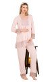 Bebe Pembe Renkli Dantel Detaylı, 33203, 2li Lohusa Hamile Pijama Takımı | Lohusa-Sepeti.com Bebe Pembe Renkli Dantel Detaylı, 33203, 2li Lohusa Hamile Pijama Takımı | Lohusa-Sepeti.com